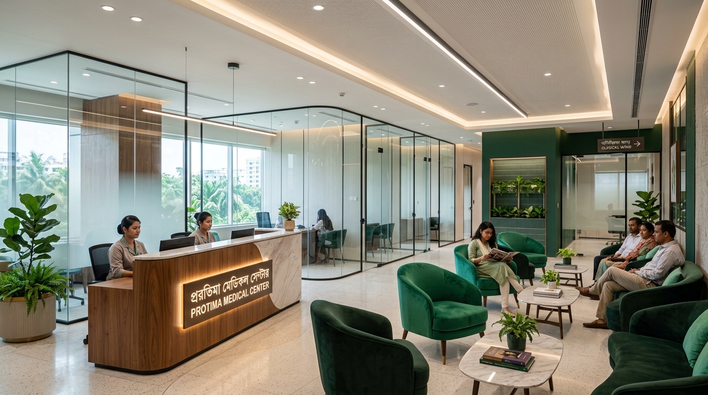 Evergreen Medical Center Reception Lounge
